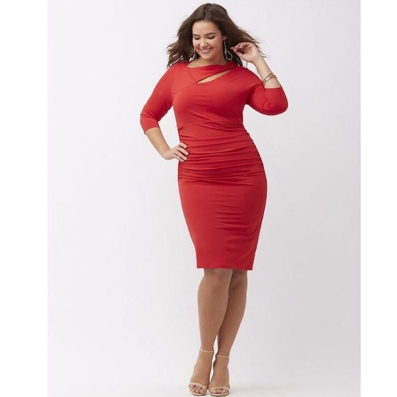 Lane Bryant Dresses & Skirts - Lane Bryant Sexy Red Dress!